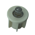 28'lik Yuvarlak Şeffaf Pimli Krem Boru Sonu Tıpası - Görsel 14