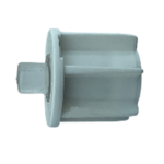 28'lik Yuvarlak Şeffaf Pimli Beyaz Boru Sonu Tıpası - Görsel 4