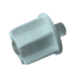 28'lik Yuvarlak Şeffaf Pimli Beyaz Boru Sonu Tıpası - Görsel 5