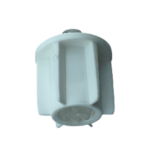 28'lik Yuvarlak Şeffaf Pimli Beyaz Boru Sonu Tıpası - Görsel 6