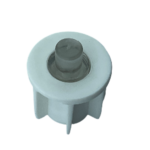 28'lik Yuvarlak Şeffaf Pimli Beyaz Boru Sonu Tıpası - Görsel 8