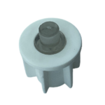 28'lik Yuvarlak Şeffaf Pimli Beyaz Boru Sonu Tıpası - Görsel 10