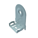 Geniş Kasa Metal Beyaz Boyalı Yuvarlak Delikli Ayak - Görsel 7