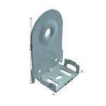 Geniş Kasa Metal Beyaz Boyalı Yuvarlak Delikli Ayak - Görsel 11