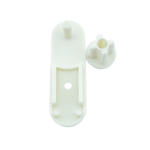 Zebra Perde Oval Beyaz Etek Çıta Tıpası - Görsel 3