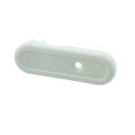 Zebra Perde Oval Beyaz Etek Çıta Tıpası - Görsel 6