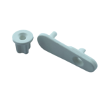 Zebra Perde Damla Beyaz Etek Çıta Tıpası - Görsel 5