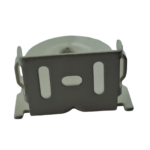 Geniş Kasa Metal Krem Boyalı Yuvarlak Delikli Ayak - Görsel 9