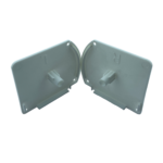 Kapalı Kasa Perde Kare Tıpalı Küçük Kutu Beyaz Kapak Takımı - Görsel 6