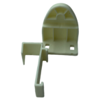 16'lık Mini Mekanizma Stor Krem Boru Sonu Ayağı - Görsel 8