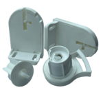 32'lik Beyaz Mandallı Ayak ve Kare Pimli Mekanizma Takım - Görsel 9