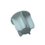 32'lik Beyaz Dikdörtgen Pimli Boru Sonu Tıpası - Görsel 5