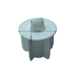 32'lik Beyaz Dikdörtgen Pimli Boru Sonu Tıpası - Görsel 10