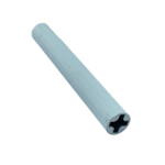 Zebra Perde Beyaz Yuvarlak Etek Alüminyum Profili - Görsel 3