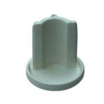 Stor Perde Yuvarlak Beyaz Etek Çıta Tıpası - Görsel 2