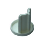 Stor Perde Yuvarlak Beyaz Etek Çıta Tıpası - Görsel 8