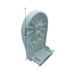 45'lik Tabular Motor Beyaz Erkek Ayak - Görsel 11