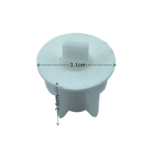 32'lik Beyaz Zincir Mekanizma Kare Tıpalı ve Mandallı Ayaklı Takım - Görsel 9