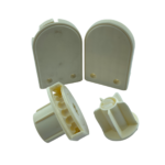 32'lik Krem Zincir Mekanizma, Mandallı ve Kare uçlu Beyaz Ayaklı Takım - Görsel 4