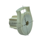 38'lik Krem Zincir Mekanizma Kare Tıpalı ve Mandallı Plastik Ayaklı Takım - Görsel 13