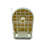 38'lik Krem Zincir Mekanizma Kare Tıpalı ve Mandallı Plastik Ayaklı Takım - Görsel 10