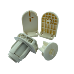 38'lik Krem Redüktörlü Zincir Mekanizma Plastik Kare Pimli ve mandallı Ayaklı Takım - Görsel 4