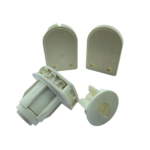 38'lik Krem Redüktörlü Zincir Mekanizma Plastik Kare Pimli ve mandallı Ayaklı Takım - Görsel 5