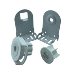 32'lik Beyaz Zincir Mekanizma ve Geniş Kasa Metal Ayaklı Takım - Görsel 3