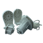 45lik Stor Perde Kumaşsız Bitmiş Beyaz Manuel Mekanizma Takım - Görsel 3