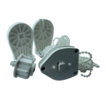 45lik Stor Perde Kumaşsız Bitmiş Beyaz Manuel Mekanizma Takım - Görsel 4