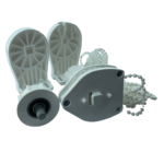 45lik Stor Perde Kumaşsız Bitmiş Beyaz Manuel Mekanizma Takım - Görsel 5