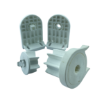 38 lik Jumbo Beyaz Zincir Mekanizma ve Plastik Dişi Ayaklı Takım - Görsel 3