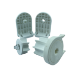 38 lik Jumbo Beyaz Zincir Mekanizma ve Plastik Dişi Ayaklı Takım - Görsel 5