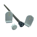 32 lik Siyah Yaylı Stor Perde ve Projeksiyon Perde Yay Ve Ayaklı Takım - Görsel 3