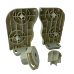 Çiftli Mekanizma Krem Kapalı Kasa Kapak ve Mekanizma Takım - Görsel 3