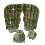 Çiftli Mekanizma Krem Kapalı Kasa Kapak ve Mekanizma Takım - Görsel 7