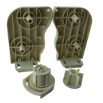 Çiftli Mekanizma Krem Kapalı Kasa Kapak ve Mekanizma Takım - Görsel 9