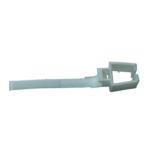 Rustik Perde Ray Kelepçesi Beyaz - Görsel 4