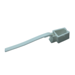 Rustik Perde Ray Kelepçesi Beyaz - Görsel 6