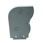 Kapalı Kasa Perde Kare Tıpalı Çiftli Mekanizma Beyaz Sağ Kapak - Görsel 5