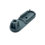 Zebra Perde Oval Gri Etek Çıta Tıpası - Görsel 5