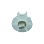 32'lik Dikdörtgen Pimli Şeffaf Boru Sonu Tıpası - Görsel 2