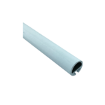 Stor Perde Küçük Yuvarlak Beyaz Alüminyum Etek Çıtası - Görsel 4