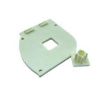 Kapalı Kasa Perde Dişi Aparatlı Küçük Kutu Modüler Beyaz Sol Kapak - Görsel 6