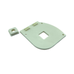 Kapalı Kasa Perde Dişi Aparatlı Küçük Kutu Modüler Beyaz Sol Kapak - Görsel 5