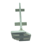 Çiftli Sistem Düz Orta Birleştirme Aparatı Krem - Görsel 5