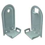 Boru Sonu Tıpa Metal Kısa Ayağı Krem Takım - Görsel 2