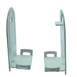 Boru Sonu Tıpa Metal Kısa Ayağı Krem Takım - Görsel 3