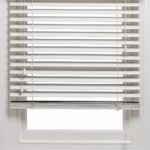 50 mm Beyaz TruWood Ahşap Jaluzi Perde İp Merdivenli TRU100