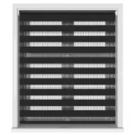 Siyah Zebra Stor Perde ZEBRA-UCZ140 - Görsel 2